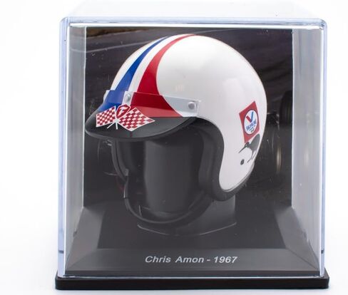 OPO 10 - Formula 1 Helmet Compatible with Ferrari F1: Chris Amon 1967-1/5 Scale - CAS28 in Saudi Arabia