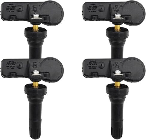 مستشعر TPMS 315MHz 4 PCS أجهزة استشعار ضغط الإطارات متوافقة مع Ford 2005-2011 Escape Edge Expedition Explorer Flex F-150 Fusion MKS MKT MKX MKZ MAZDA Mercury استبدال الجزء 6F2Z1A189A 7L1Z1A189A in Saudi Arabia