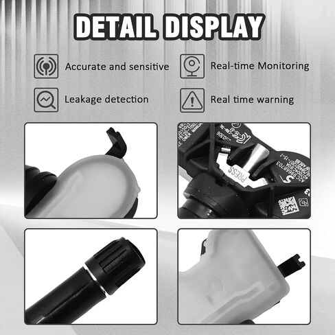 Tire Pressure Monitoring System Sensor (TPMS) Compatible with 2019-2020 Altima, 2018-2020 Leaf, 2016-2020 Rogue, 2017-2022 Rogue Sport Replaces A2C99668703 407004CB0A 407704CB1B 407004CB0B 407704CB1B in Saudi Arabia