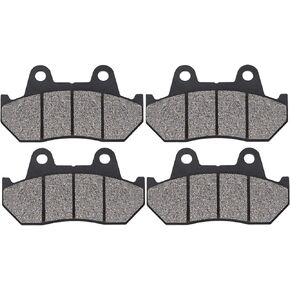 AHL Semi-metallic Brake Pads Set for Honda VT1100 C Shadow 1985-1986
