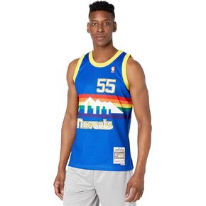 Mitchell & Ness mens Nba Swingman Road Jersey Nuggets 91 Dikembe Mutombo