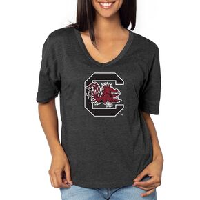 Chicka-d Women's Standard V-Happy Jersey, Black, Large