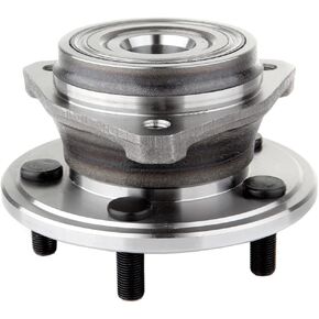 ECCPP Wheel Bearing and Hub Assembly For Jeep Cherokee Comanche Grand Cherokee Wrangler 1989 1990 1991 1992 1993 1994 1995 1996 1997 1998 1999 2000 2001 Wheel Hubs 4WD 5 Lugs W/ABS 513084x2