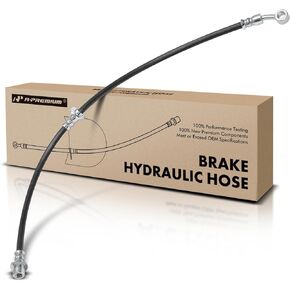 A-Premium Front Driver Brake Hydraulic Hose Compatible with Select Honda Models - Civic 2016-2020, Insight 2019-2021 - Replace# 01465TBAA00