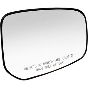 Brock Replacement Passengers Side Mirror Glass & Base for 14-18 Mirage 17-18 Mirage G4 Heated replaces 7632B602