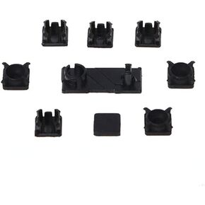 Replacement Console Screws with Rubber Foot Cover Set for PS2 PS3 Slim 2000 3000 4000 70000 Console Screw Kit Repair Parts (AB) in Kuwait