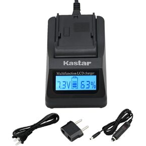 Kastar Ultra Fast Charger(3X Faster) Kit for Samsung BP-1410 BP1410 and NX30 WB2200F Digital Cameras