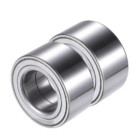 ACROPIX Rear Left Right Wheel Bearing 33411130617 33411468747 Fit for BMW 128i - Pack of 2 Silver Tone