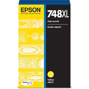 EPSON 748 DURABrite Pro Ink High Capacity Black Cartridge (T748XL120) Works with WorkForce WF-6530, WF-6590, WF-8590, WF-6090, WF-8090