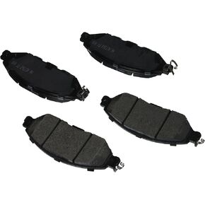Akebono ACT1649 Ultra premium Brake pad Set, GREY