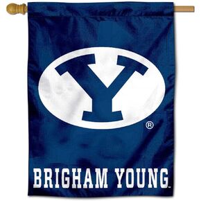 College Flags & Banners Co. Brigham Young Cougars House