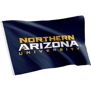 Desert Cactus Northern Arizona University Flag Lumberjacks NAU Jacks Flags Banners 100% Polyester Indoor Outdoor 3x5 (Style 8)