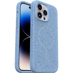 OtterBox iPhone 14 Pro Max Sustainable Series Case with MagSafe - Mardi GRAS (Purple), Shockproof, Drop Proof, Ultra-Slim, Protective Case