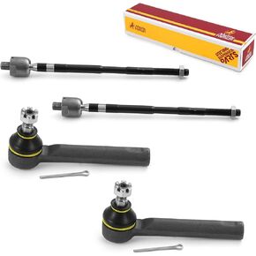 Metrix Premium 4 PCS Inner and Outer Tie Rod End Kit EV800513, ES3712 Fits 2009-2013 Subaru Forester, 2016-2019 Subaru WRX 2.0L H4 1998cc122/cid, 2015 Subaru WRX 2.0L H4 1998cc122/cid
