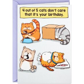 Hallmark Shoebox Funny Birthday Card (Delicious Unicorn)