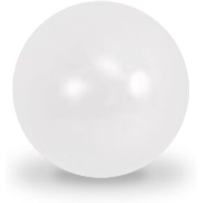 كرة Bocce Pallino، كرة بالينو بيضاء مقاس 40 مم للعبة كرة Bocce، استبدال كرات Bocce Pallino