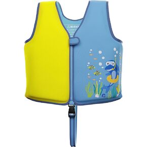 Toddler Swim Vest Floaties Jackets for Kids Pool Float Training to Swim or Fishing 33-60 lbs Boys Girls Vest