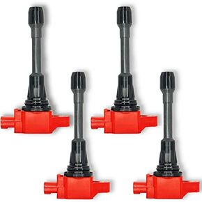 Ignition Coil Pack UF549 for 2007 2008 2009 2010 2011 2012 Nissan Altima Versa Sentra Cube NV200 Rogue 2013 2014 2015 Infiniti M56 FX50 QX60 2.5L 2.0L 1.8L Replace for C1696 4pcs