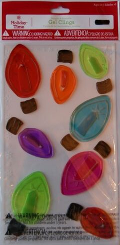 ملصقات نافذة جل هوليداي تايم - أضواء عيد الميلاد in Kuwait