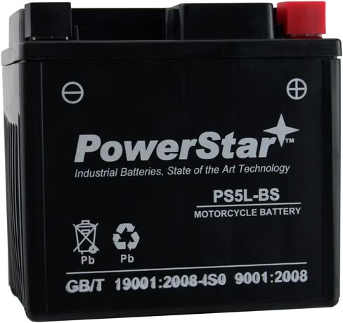 بطارية PowerStar YTX5L-BS PTX5L-BS CTX5L-BS 4Ah GEL مختومة من المصنع in Kuwait