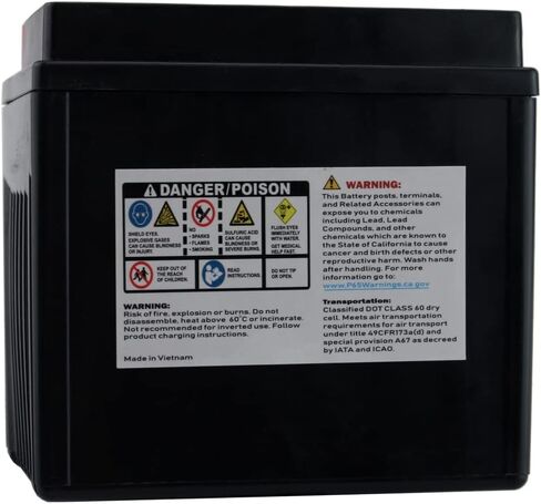 بطارية PowerStar YTX5L-BS PTX5L-BS CTX5L-BS 4Ah GEL مختومة من المصنع in Kuwait