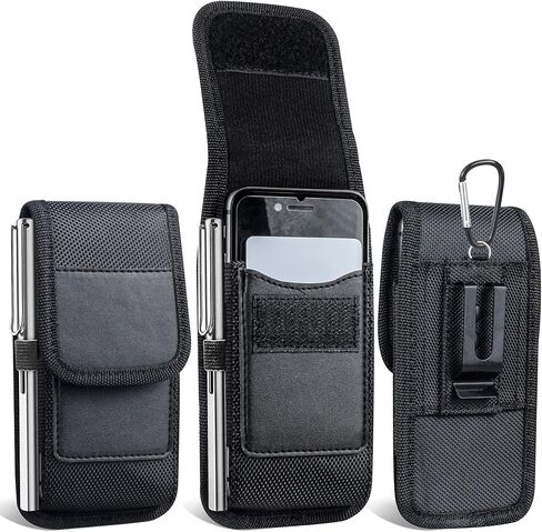 Cell Phone Pouch Oxford Holster Case with Belt Clip Cover for iPhone 13 12 11 Pro Max,XS Max,X,XR,SE 2020 ,78+,Samsung Galaxy F42,M52,M22,A51,A12,S7 S8 S9 S10 S20 Plus ,S21 Ultra Phone Bag Belt Pack in Saudi Arabia