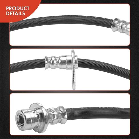 A-Premium Front Driver Brake Hydraulic Hose Compatible with Select Honda Models - Civic 2016-2020, Insight 2019-2021 - Replace# 01465TBAA00 in Saudi Arabia