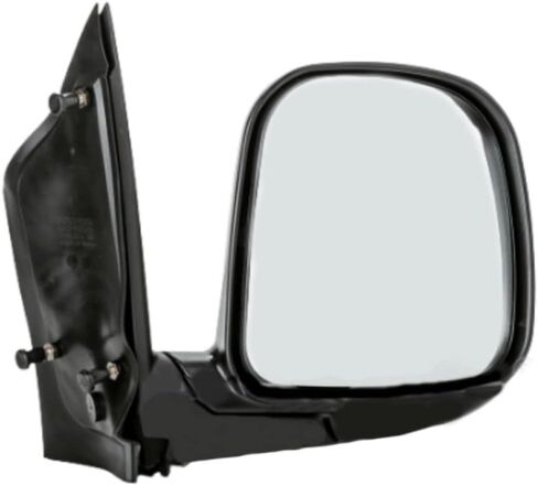 For Chevy Express 2500 Door Mirror 1996-2002 Passenger Side | Textured Black | Non-Heated | Manual Folding | 15768765 | GM1321245 in Saudi Arabia