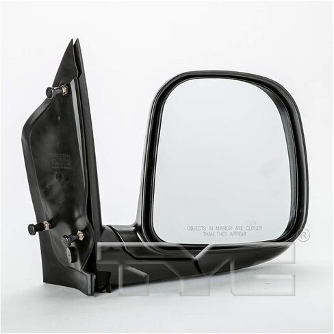 For Chevy Express 2500 Door Mirror 1996-2002 Passenger Side | Textured Black | Non-Heated | Manual Folding | 15768765 | GM1321245 in Saudi Arabia