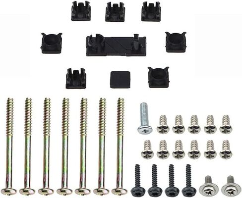 Replacement Console Screws with Rubber Foot Cover Set for PS2 PS3 Slim 2000 3000 4000 70000 Console Screw Kit Repair Parts (AB) in Saudi Arabia
