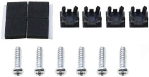 Replacement Console Screws with Rubber Foot Cover Set for PS2 PS3 Slim 2000 3000 4000 70000 Console Screw Kit Repair Parts (AB) in Saudi Arabia