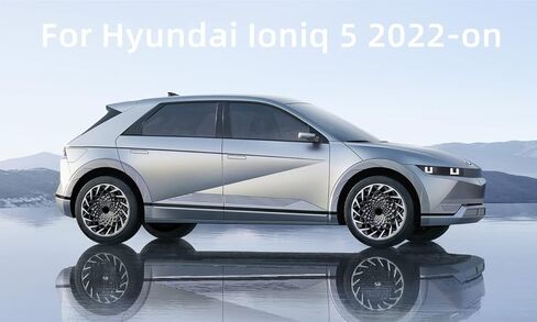مجموعة اللوحات الطينية لعام 2024 Hyundai Ioniq 5 2022 2023 مجموعة واقي الطين الأمامي والخلفي من 4 قطع من TOPGRIL in Kuwait