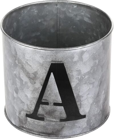 MyGift Rustic Galvanized Metal Holiday Tealight Candle Holders, Home Decor Small Tin Votive Candleholder with Decorative Family Cutout Design, 6 Piece Set in Saudi Arabia