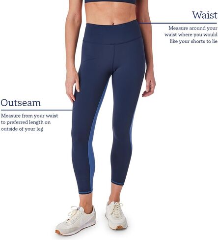 Fair Harbor The Bayview Legging –– Women's Athletic Legging –– Durable Quick Dry Fabric, UPF 50 in Kuwait