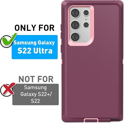 AICase for Galaxy S22 Ultra Case with Screen Protector,Heavy Duty Drop Protection Full Body Rugged Shockproof/Dust Proof Military Protective Tough Durable Phone Cover for Samsung S22 Ultra 6.8“ in Saudi Arabia