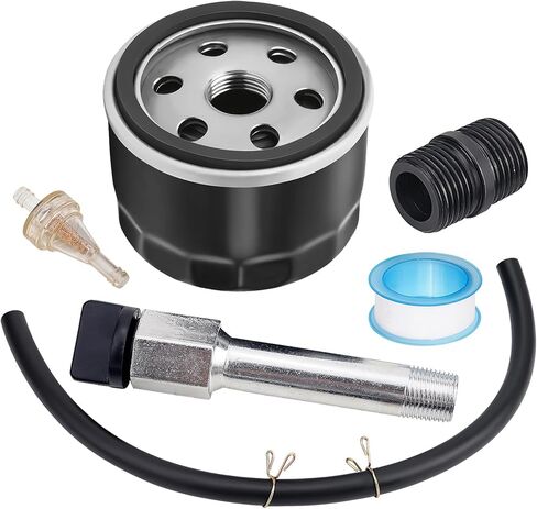 MIU13767 AM131611 AM125424 مجموعة تحويل سهلة التغيير لـ E120 E130 E150 E160 E170 E180 X166R Z335E LA120 L105 MIU13767B في الحديقة وجرار الحديقة مع تركيب محول قابس تصريف فلتر الزيت in Kuwait