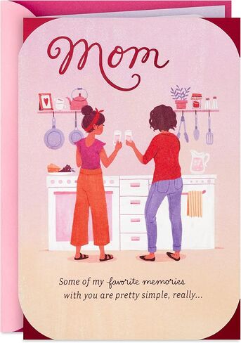 Hallmark Birthday Card for Mom from Daughter (Favorite Memories) in Saudi Arabia
