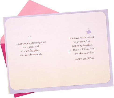 Hallmark Birthday Card for Mom from Daughter (Favorite Memories) in Saudi Arabia