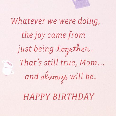 Hallmark Birthday Card for Mom from Daughter (Favorite Memories) in Saudi Arabia