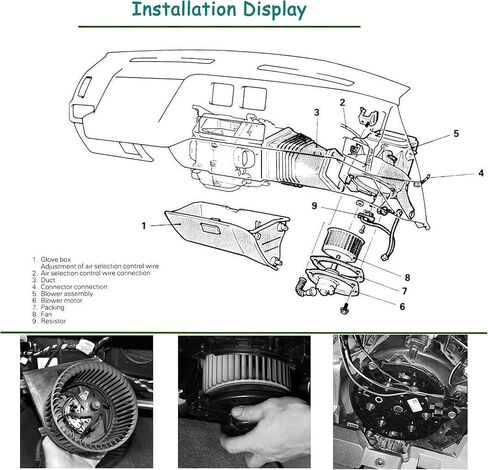 HVAC Blower Motor Assembly for Toyota Camry 4Runner Highlander Avalon Lexus ES350 GX460 RX350 RX450h in Saudi Arabia