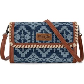 Wrangler Wristlet Wallets for Women Aztec Shoulder Bag Clutch Purses with Cellphone Bag in Kuwait