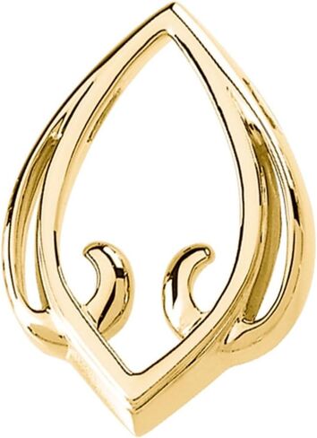 14K Gold Gold Pendant Jewelry Fine Jewelry for Women Homps بالنسبة لها (28.25 × 21 مم ، متزايدة فقط ، وليس كل الأحجار المشمولة) in Saudi Arabia