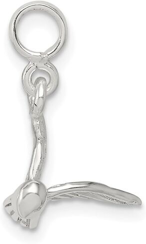 925 Sterling Silver Bird Enhancer Pendant (L- 21 mm, W- 11 mm) in Saudi Arabia