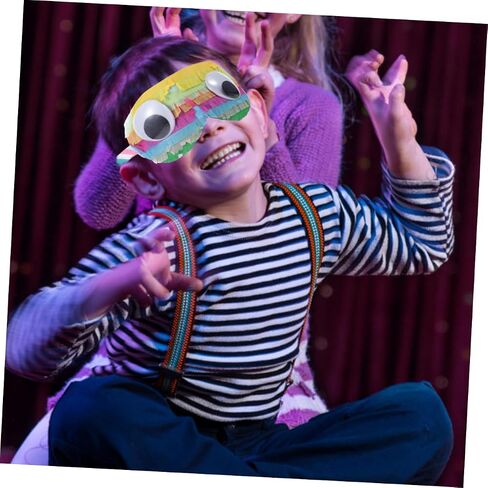 Totority 2pcs Pinata Eye Masks for Boys and Girls Birthday Party Fun Decorative Cosplay Masks Party Props for Celebrations and Gatherings in Saudi Arabia
