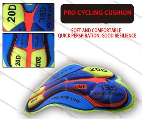 HBJWOV Fluorescent Green Cycling Jersey sets red Bicycle Short Sleeve Cycling Clothing Bike maillot Cycling Jersey Bib shorts in Saudi Arabia