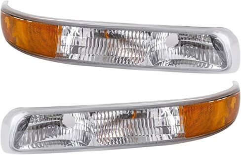 Left Right Parking/Side Marker Light 2PC Replaces 15199559, GM2521173 Compatible with Chevrolet Suburban 2500 2000-2006 Compatible with Chevy Suburban 2500 2000-2006 in Saudi Arabia