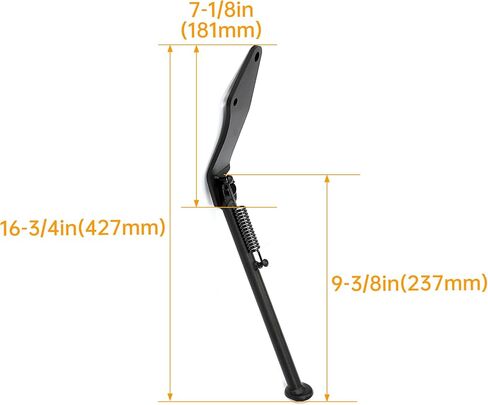 Kojem Rider Bolt on Kickstand Side Kick Stand متوافق مع 2000 مع طرازات Kawasaki KX 65 الحالية و 2003-2005 Suzuki RM 65 in Saudi Arabia