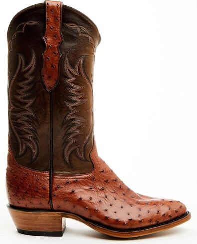 Tony Lama Men's Kenway النعمة الغريبة النعمة الغربية الجولة جولة Tee - SG1017 9 D (M) US Cognac in Saudi Arabia