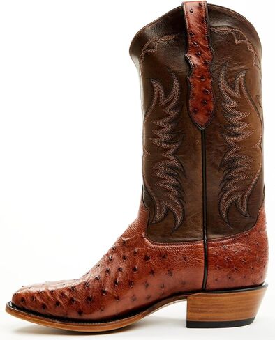 Tony Lama Men's Kenway النعمة الغريبة النعمة الغربية الجولة جولة Tee - SG1017 9 D (M) US Cognac in Saudi Arabia