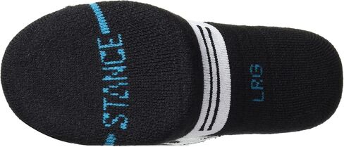 Stance Kids Fully Charged Snow Socks (Black, Large (Kids 3-5.5 / Men 3-5.5 / Women 5-7.5)) in Saudi Arabia